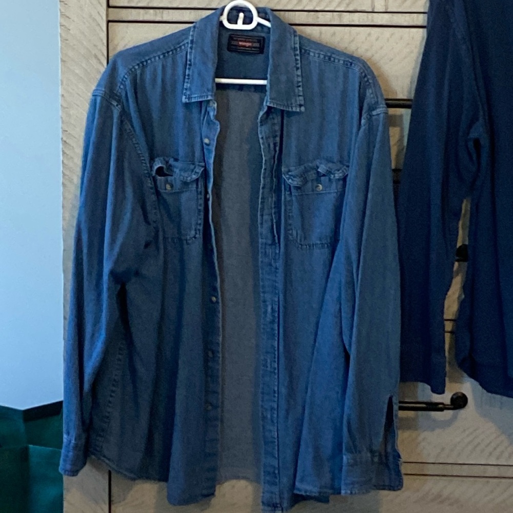 Men’s denim shirts size